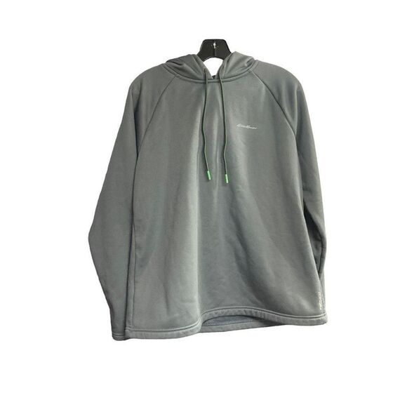 EDDIE BAUER Women’s Outdoor Hooded Sweatshirt Gray Size Large - Picture 1 of 11